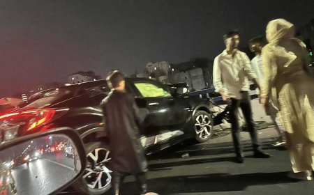 ফ্লাইওভার থেকে ছিটকে নিচে বাইক আরোহী, নিহত ২