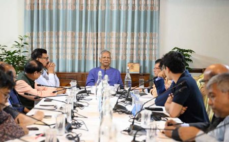 যুক্তরাষ্ট্রের শুল্ক: জরুরি বৈঠকে প্রধান উপদেষ্টা
