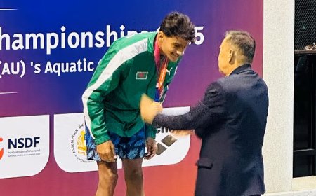 ব্রোঞ্জের পর এবার রুপা জিতলেন সামিউল