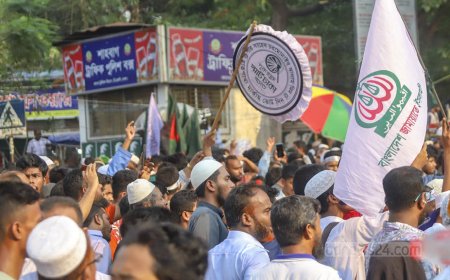 ‘গোলাম আজমের বাংলায়’ স্লোগানের দায়িত্ব ‘তাদেরকেই’ নিতে হবে: এনসিপি