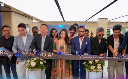 টেকনো’র দক্ষিণ এশিয়ার সবচেয়ে বড় ফ্ল্যাগশিপ স্টোর চালু হলো ঢাকায়