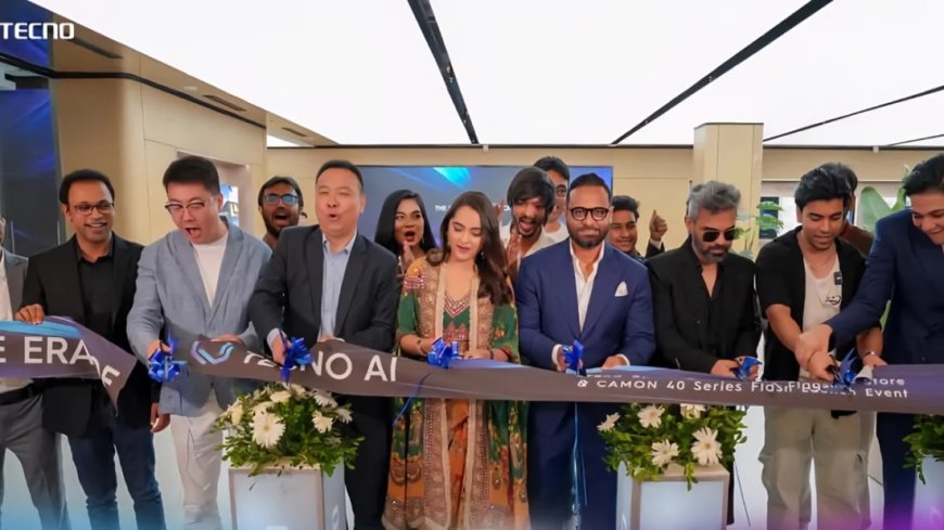 টেকনো’র দক্ষিণ এশিয়ার সবচেয়ে বড় ফ্ল্যাগশিপ স্টোর চালু হলো ঢাকায়