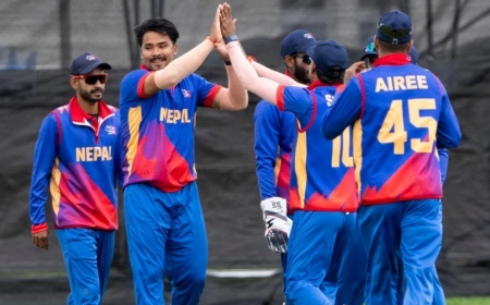 রান আউট, ওয়াইড, ঐতিহাসিক জয় নেপালের