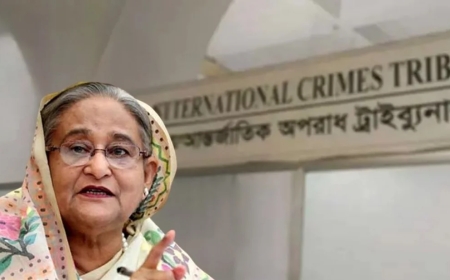 আদালত অবমাননা মামলা ট্রাইব্যুনালে হাজির হননি হাসিনা, চূড়ান্ত শুনানি ১৯ জুন