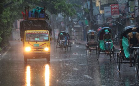 ভারী বৃষ্টির আভাস, কমবে তাপমাত্রা