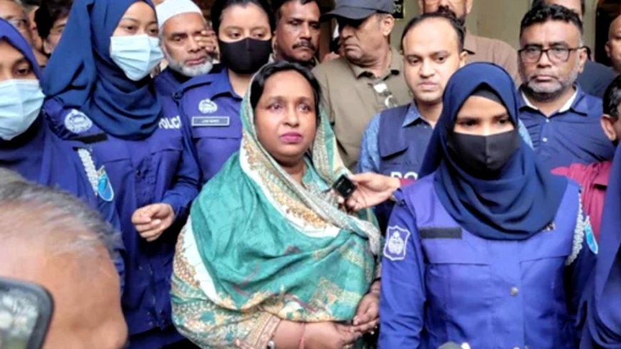 হত্যা মামলায় ২ দিনের রিমান্ডে আইভী