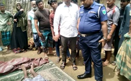 করিমপুরে পারিবারিক বিরোধে আত্মহত্যা, চেয়ারম্যানের চোখে জল।
