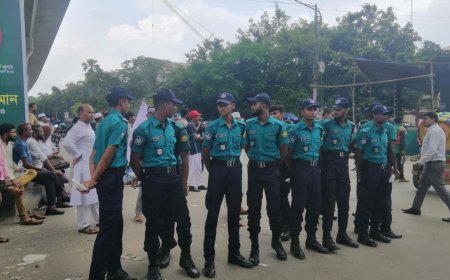জামায়াতের সমাবেশ ঘিরে ডিএমপির নিশ্ছিদ্র নিরাপত্তা ব্যবস্থা