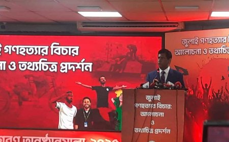 জুলাই গণহত্যার বিচার নিয়ে চিফ প্রসিকিউটর ‘টপ কমান্ডারদের বিচার, একটা বড় অংশের বিচার ডিসেম্বরের মধ্যে সমাপ্ত হবে’