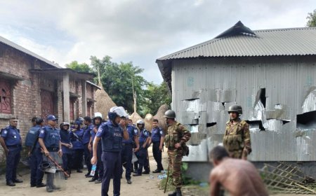 রংপুরে হিন্দু পাড়ায় হামলার ঘটনায় পুলিশ ও প্রশাসনের বক্তব্য
