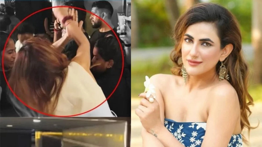 প্রযোজককে জুতা মারা সেই নায়িকার বিরুদ্ধে ১০ কোটির মানহানির মামলা