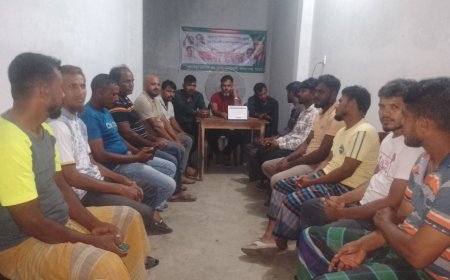 যশোর সদর উপজেলার ৯নং আরবপুর ইউনিয়ন যুবদলের সাংগঠনিক কার্যক্রম চলমান ।