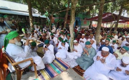 পাবনা সাঁথিয়া গৌরীগ্রামে পালিত হলো ঈদে মিলাদুন্নবী জশনে জুলুস