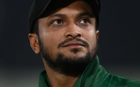 “ব্যাটে সাকিব রান পেলেন না, তবু জয়লাভ করল তার দল”