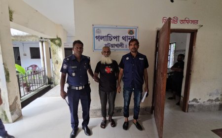 গলাচিপায় ৩৮ বছর পর পলাতক আসামি গ্রেফতার