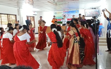 ধামাইল উন্নয়ন পরিষদের সভা ও  ধামাইল গানের আসর 