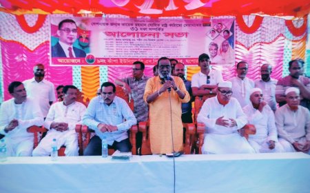 মনিরামপুরে বিএনপির ৩১ দফা বাস্তবায়নের দাবিতে বিশাল জনসভার আয়োজন