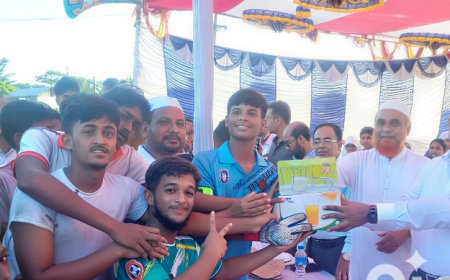 গলাচিপায় গ্রীষ্মকালীন জাতীয় ক্রীড়া প্রতিযোগীতার ফাইনাল খেলায় চ্যাম্পিয়ান এন জেড মাদ্রাসা।