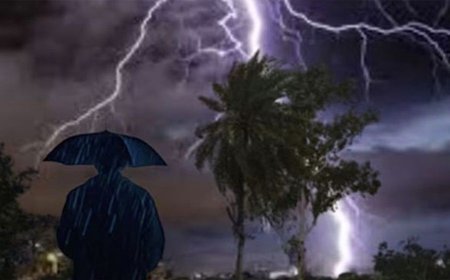 ঢাকাসহ সারা দেশে বজ্রবৃষ্টির আভাস