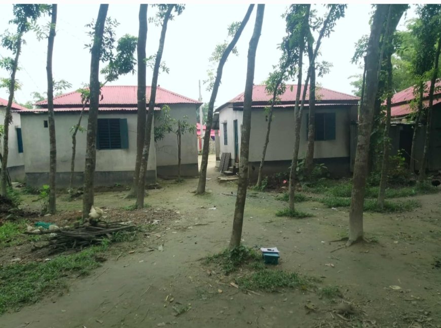 বদলগাছী টি.আর প্রকল্পের দুর্নীতি: কাগজ কলমে কাজ শেষ, কিন্তু  রাস্তা খোজে নেই।