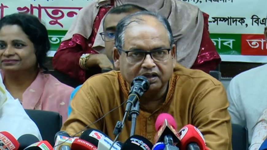 আওয়ামী লীগ নতুন করে ষড়যন্ত্র শুরু করেছে: শামসুজ্জামান দুদু