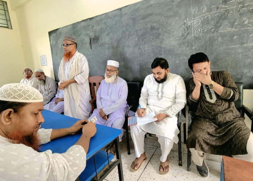 বদলগাছীতে মাদ্রাসা শিক্ষক সমিতির সাধারণ সভা অনুস্ঠিত।