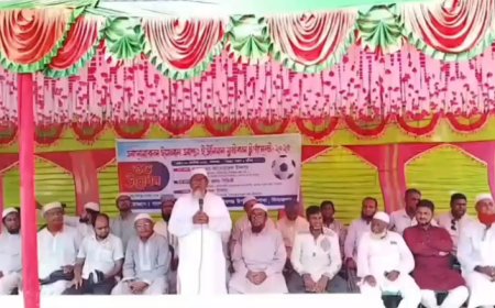 শুভউদ্বোধন আনোয়ারুল ইসলাম আন্তঃ ইউনিয়ন ফুটবল টুর্ণামেন্ট-২০২৫