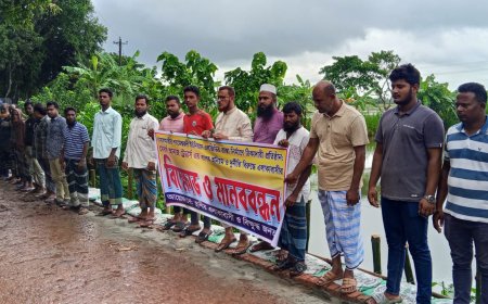 ৪.৭৫ কিলোমিটার রাস্তা নিয়ে দু পক্ষের পাল্টা পাল্টি অভিযোগ
