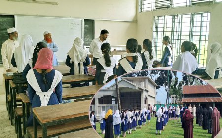 বকশীগঞ্জে ইউএনও’র আকস্মিক পরিদর্শন, শিক্ষার মানোন্নয়নে জোর