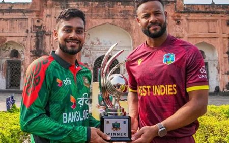 বাংলাদেশ-ওয়েস্ট ইন্ডিজ  ২০২৭ বিশ্বকাপের সমীকরণ মাথায় নিয়ে মাঠে নামছে বাংলাদেশ