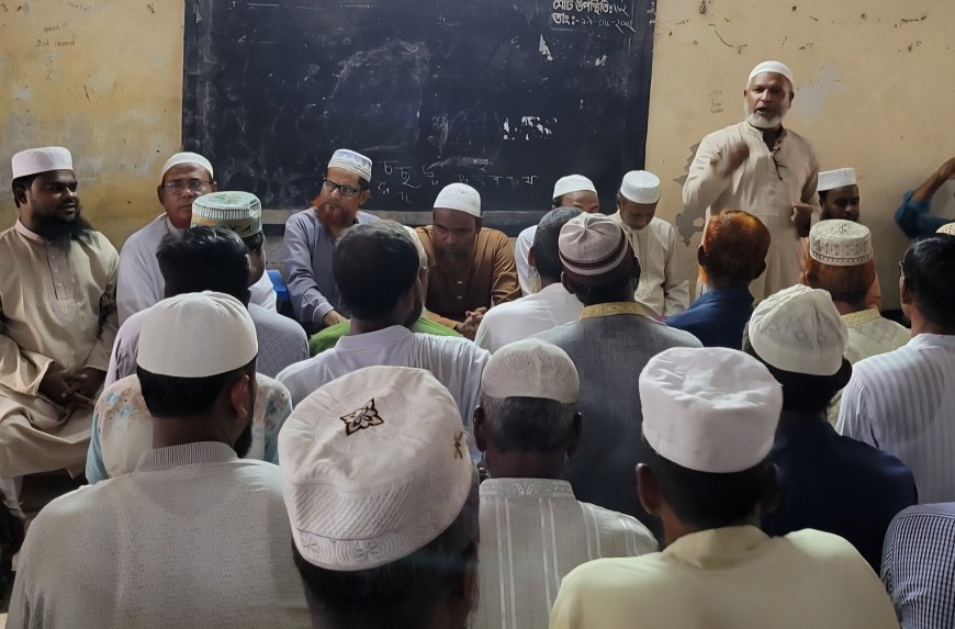 নওগাঁর ঐতিহাসিক পাহাড়পুর বৌদ্ধবিহারে বাংলাদেশ  জামায়াতে ইসলামীর গণসংযোগ। 