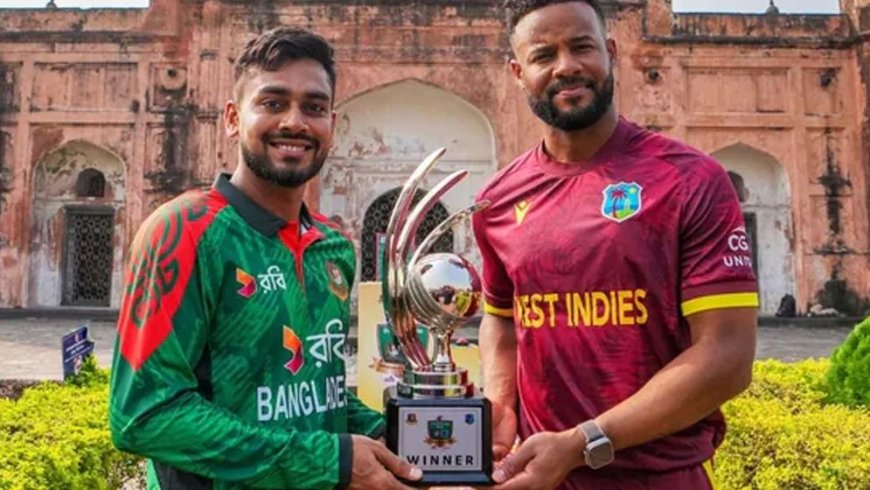 বাংলাদেশ-ওয়েস্ট ইন্ডিজ  ২০২৭ বিশ্বকাপের সমীকরণ মাথায় নিয়ে মাঠে নামছে বাংলাদেশ