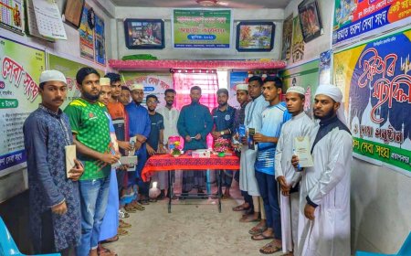 প্রতাপনগরের কুড়িকাহুনিয়ায় জাগ্রত তরুণ সেবা সংঘের দোয়া ও আলোচনা অনুষ্ঠান সম্পন্ন
