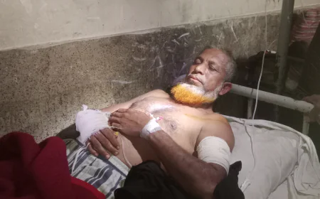 গলাচিপায় ধান কাটাকে কেন্দ্র করে প্রতি পক্ষের  হামলায় আহাত-২।